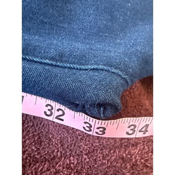 Beta brand dark wide leg pull on stretch jeans XL - Picture 8 of 9